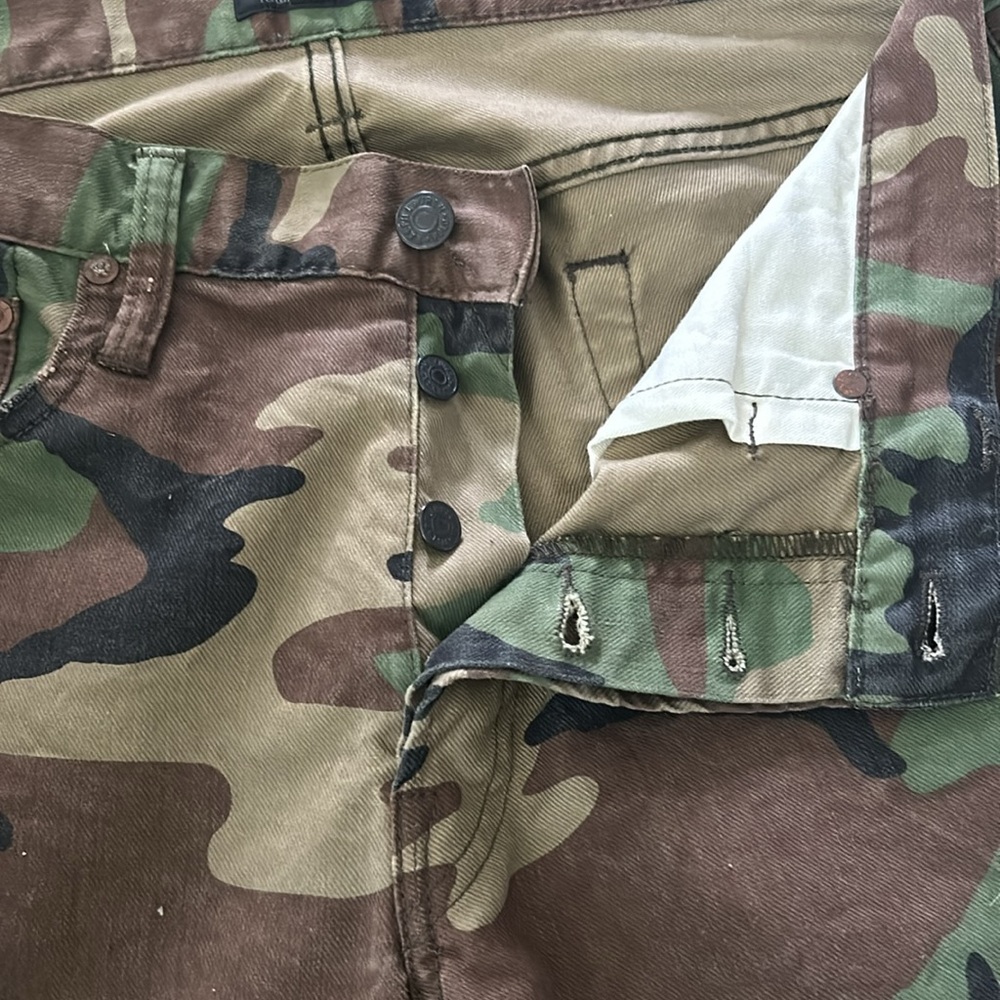 Polo Ralph Lauren Military Army Camouflage 32/30 - Picture 2 of 8